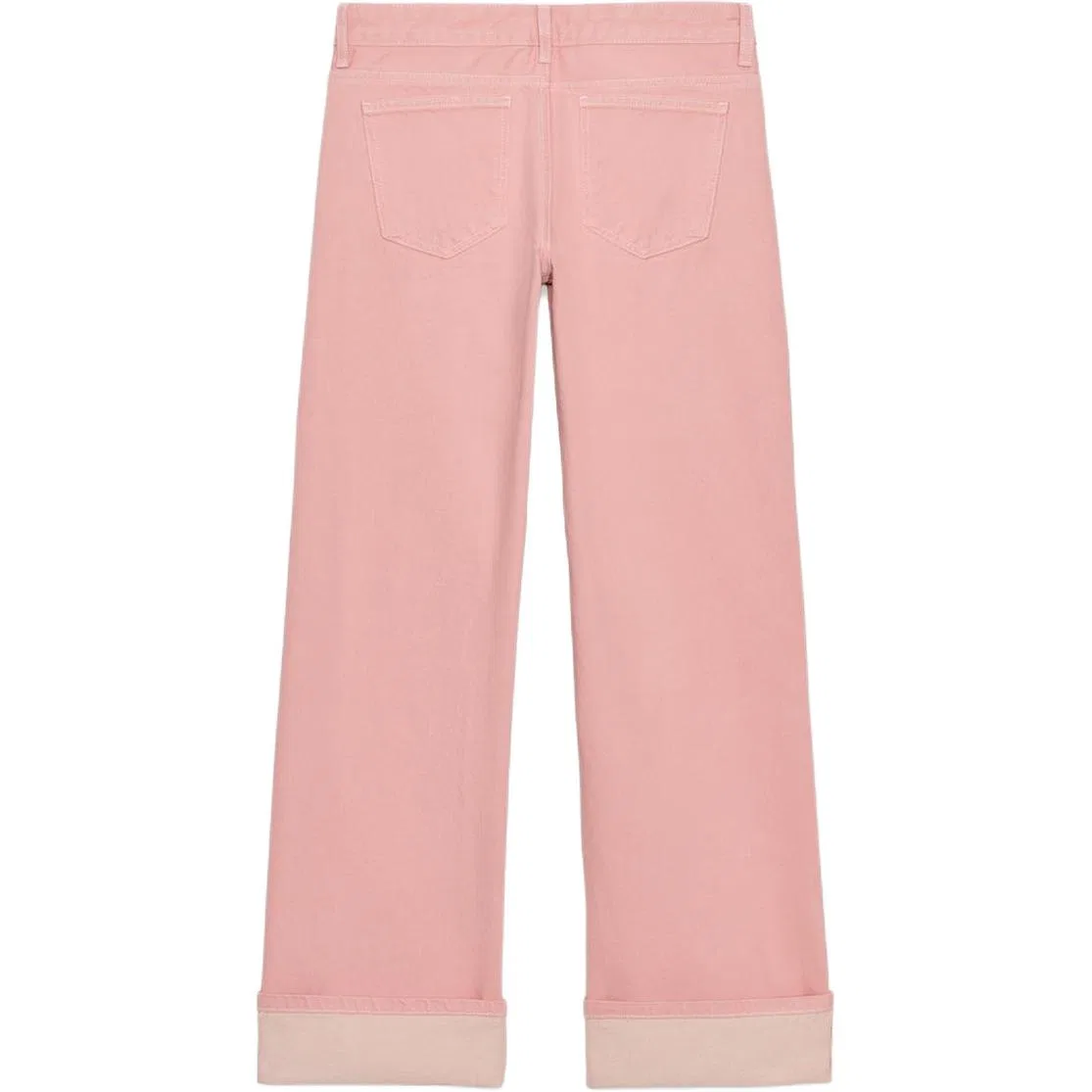 Женские джинсы прямого кроя Pink ZARA — фото 3