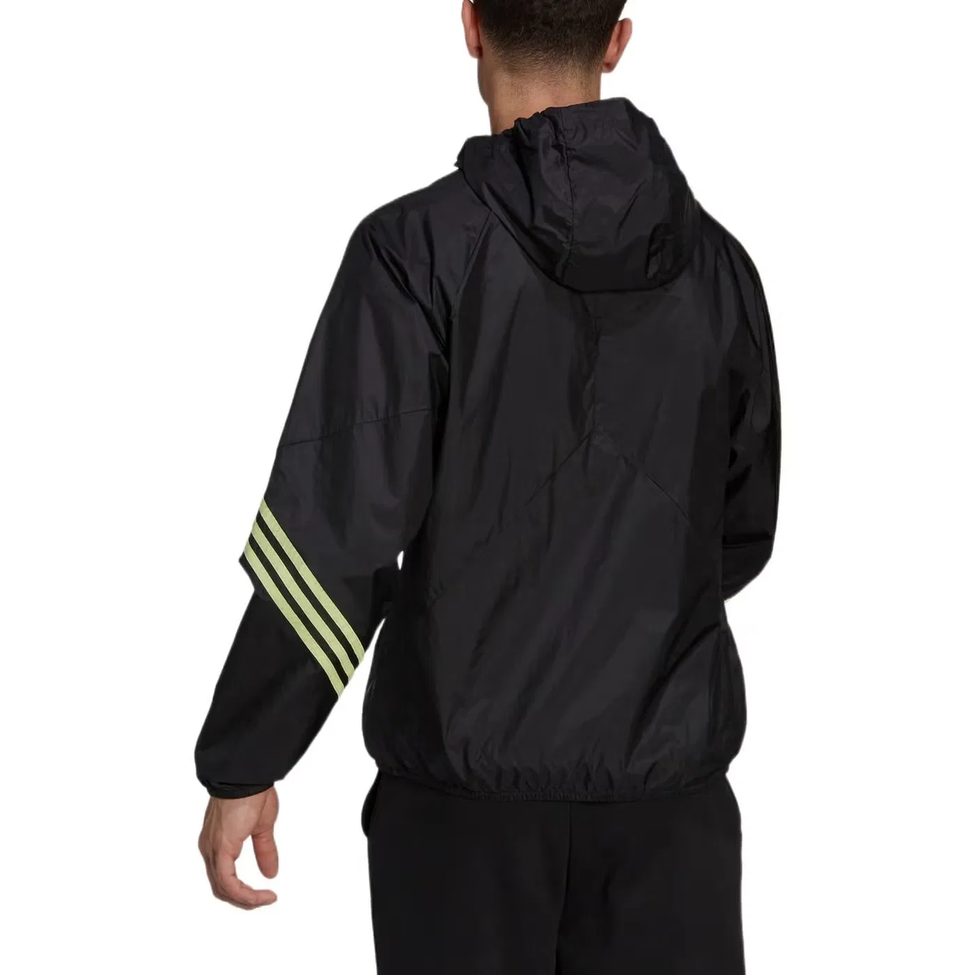 Куртка спортивная тренировочная на молнии Adidas, черный — фото 3