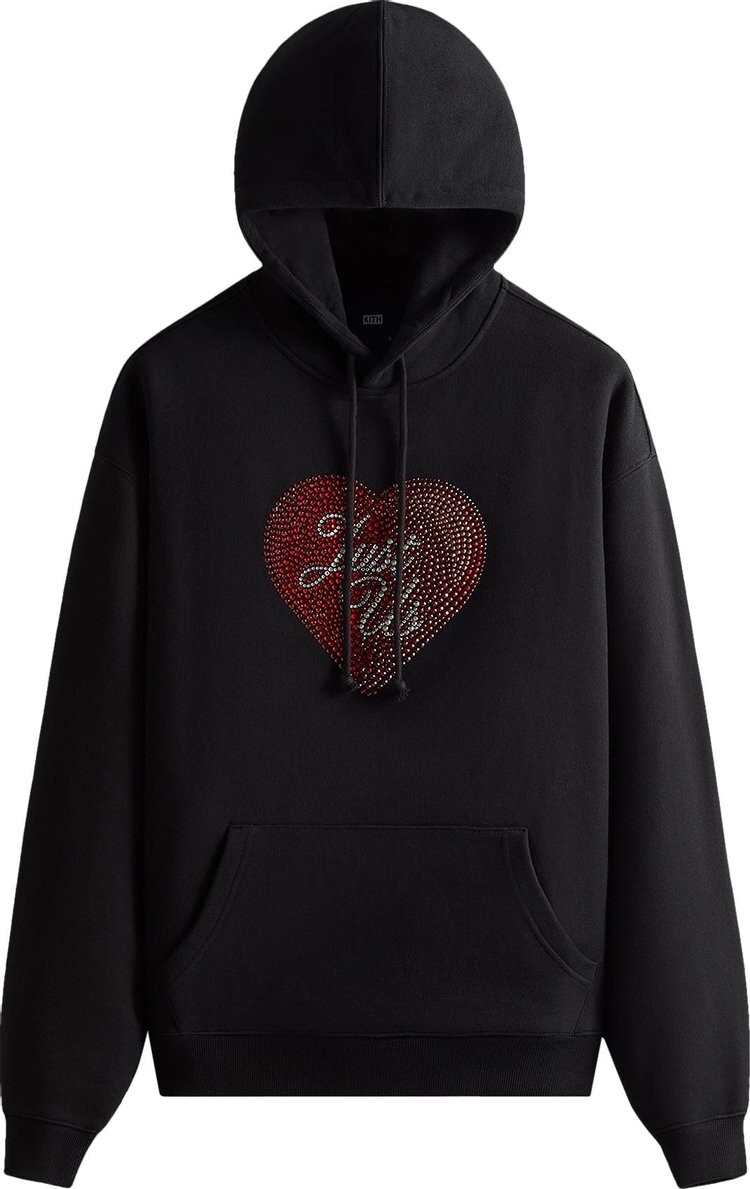 

Худи Kith Just Us Hoodie With Swarovski® Crystals 'Black', черный