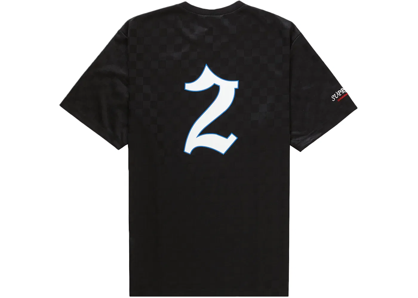 Мужская футбольная футболка Supreme Umbro Soccer Jersey, Black — фото 2