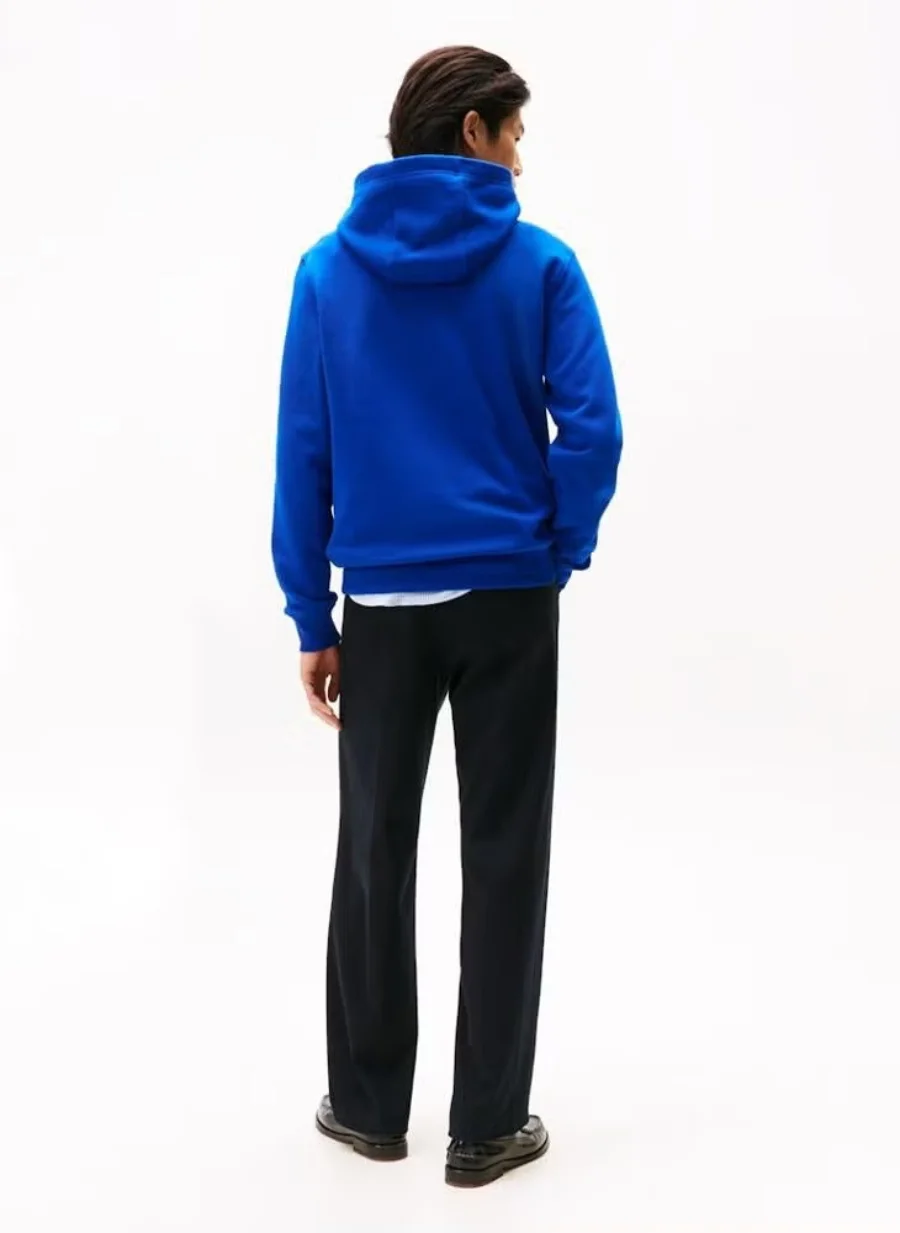 Худи Tommy Hilfiger Graphic Pullover, синий — фото 4