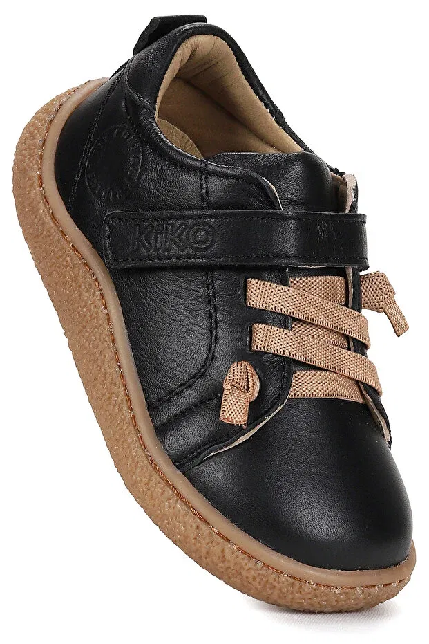 Детские кеды для мальчиков с липучкой Arad Kiko Kids, Black