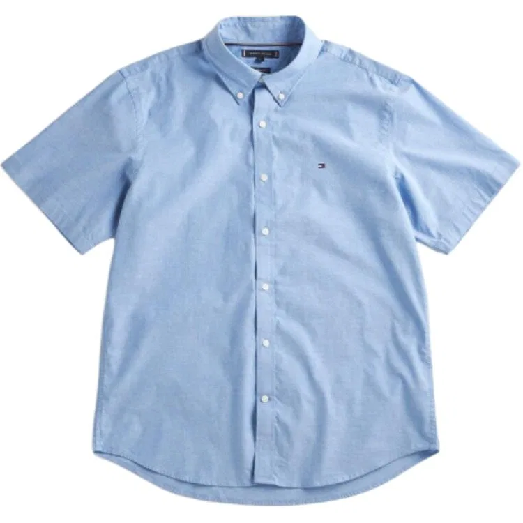 Мужская рубашка с коротким рукавом SS25 Shirt Tommy Hilfiger