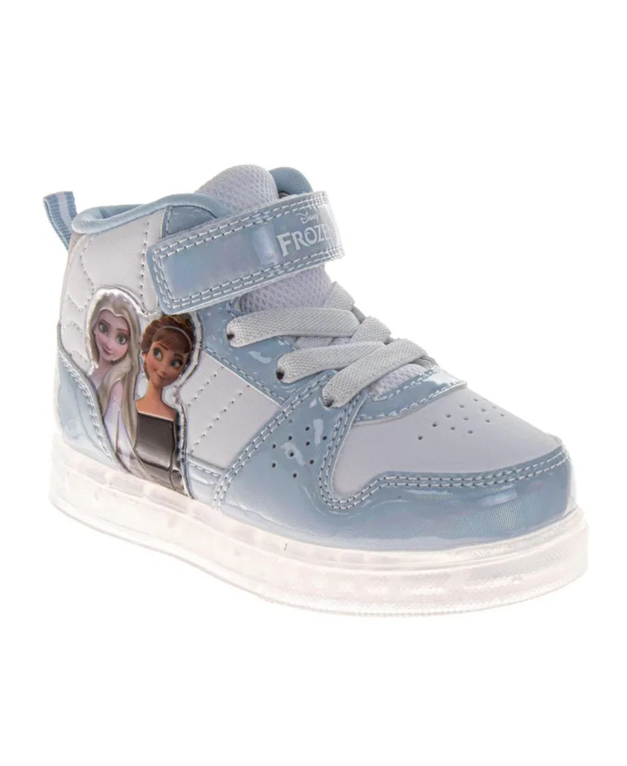 Кроссовки Disney Frozen с принтом, модель Anna and Elsa, Blue White