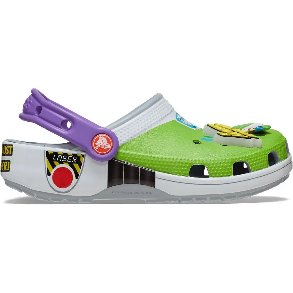 Шлепанцы Toy Story Buzz Classic Crocs, зеленый — фото 3