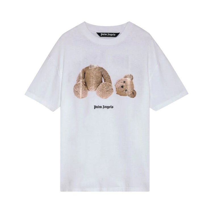 

Футболка Palm Angels Bear Classic Tee 'White/Brown', белый