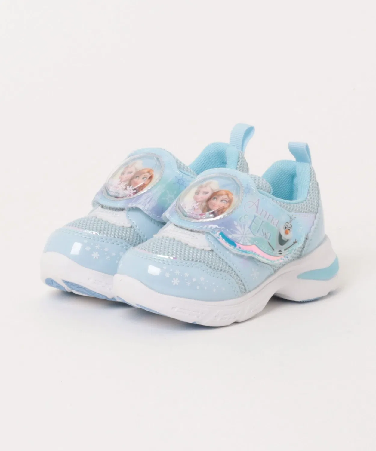 Детские кроссовки с LED-подсветкой Frozen MoonStar, Sax Blue