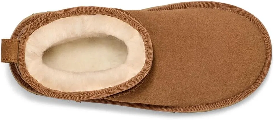 Детские сапоги для девочек K Classic Ultra Mini New Heights UGG, Chestnut — фото 2