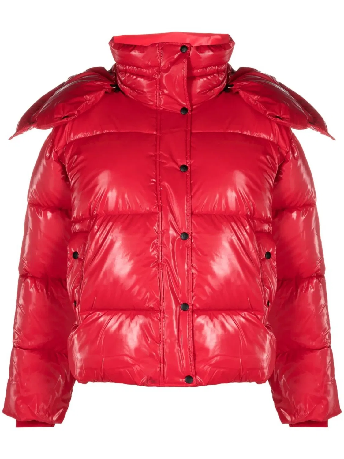 Calvin Klein Пуховик с капюшоном, красный