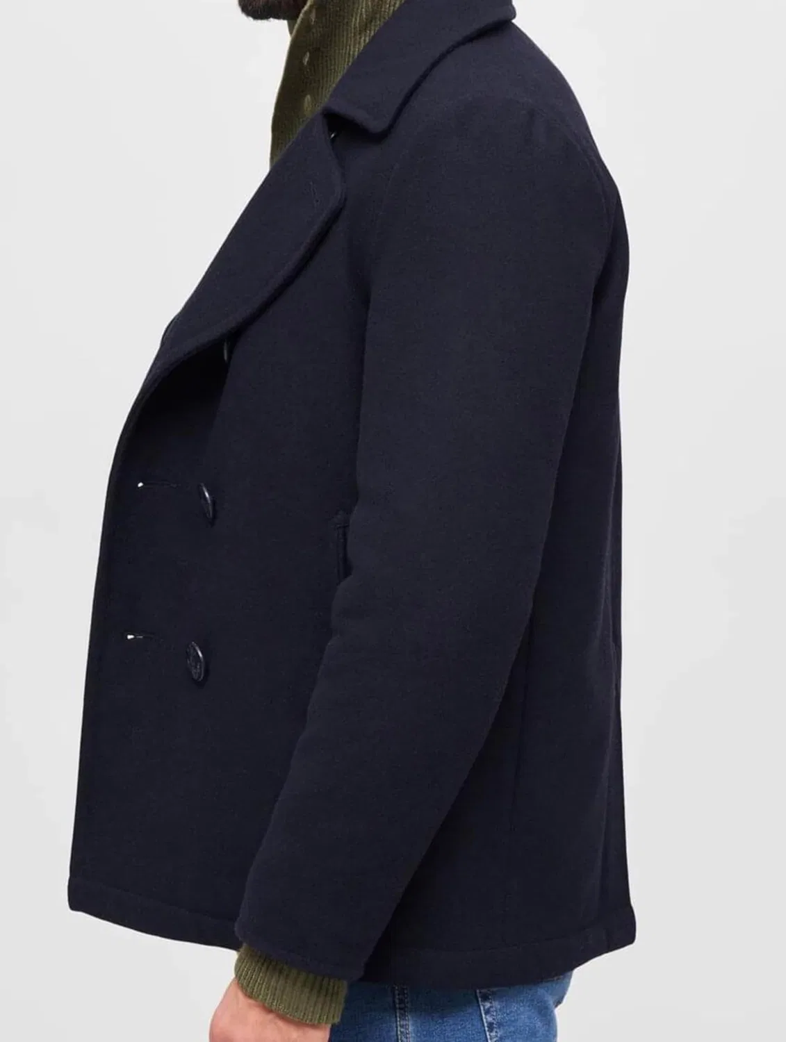 Мужское пальто Uniform Style Brandit, marine — фото 3