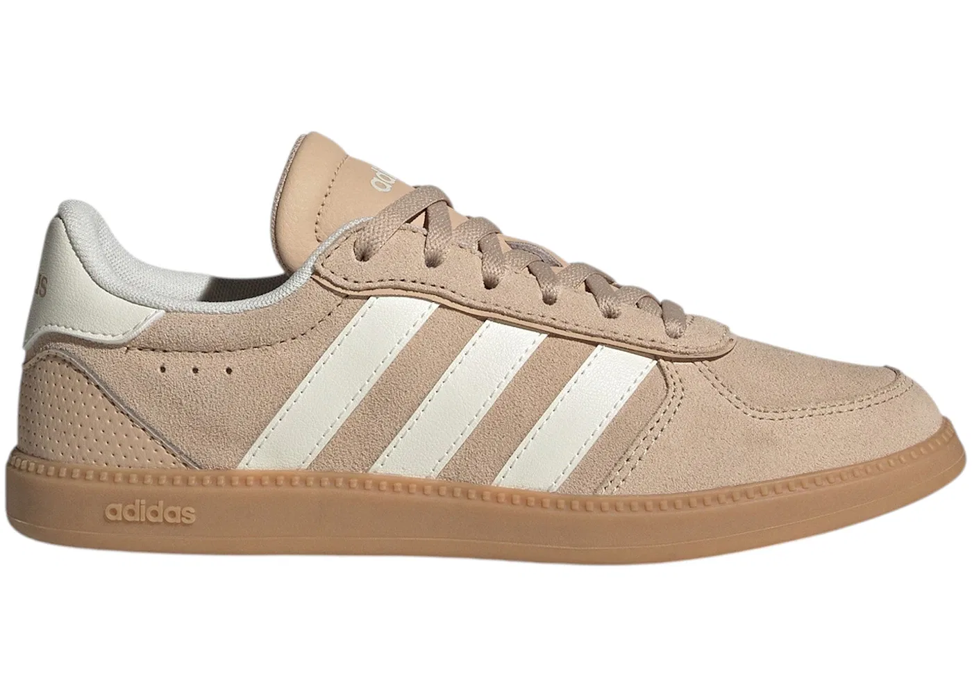 Детские кроссовки для повседневной носки Adidas Breaknet Sleek, Magic Beige Off White Gum