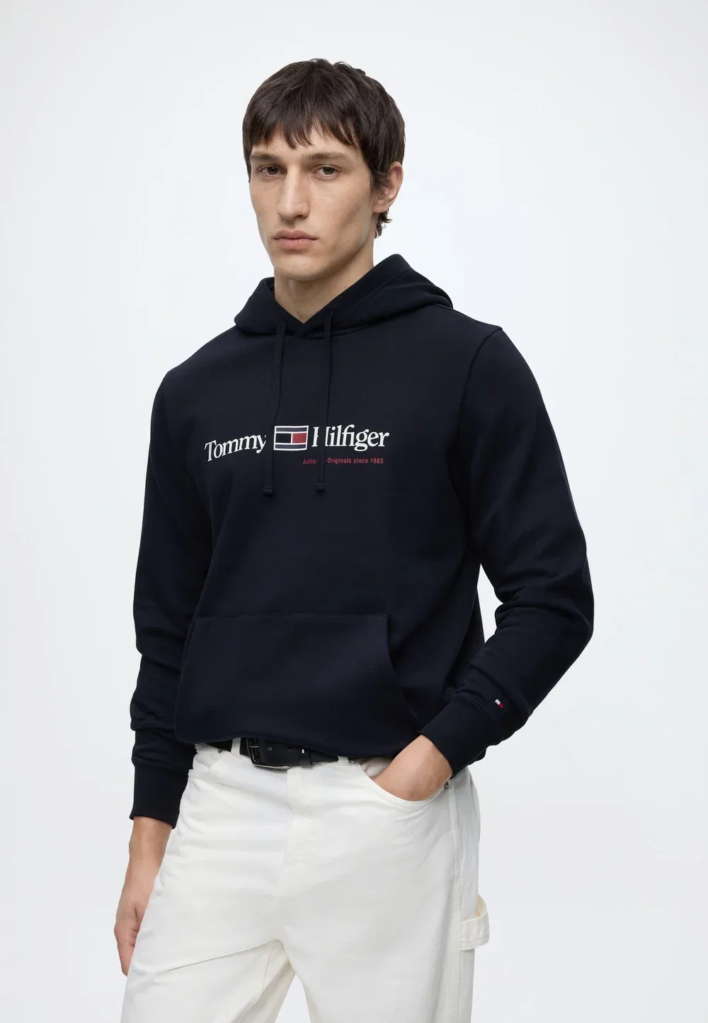 Худи с графическим принтом - худи Tommy Hilfiger, Navy Blue — фото 4