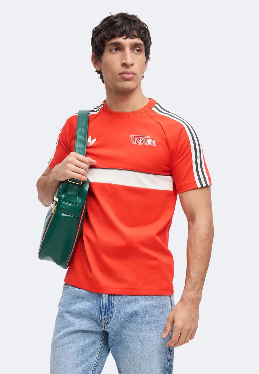 Union Berlin - клубная одежда Adidas Originals, Active Red — фото 4