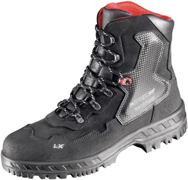 Lupriflex Antikink Industrie 3-127N S3 WR Vibram Водонепроницаемая защитная обувь Рабочая обувь, Black