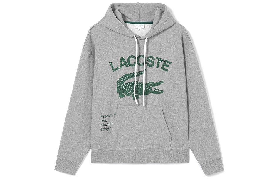 

Толстовка мужская серая Lacoste, серый