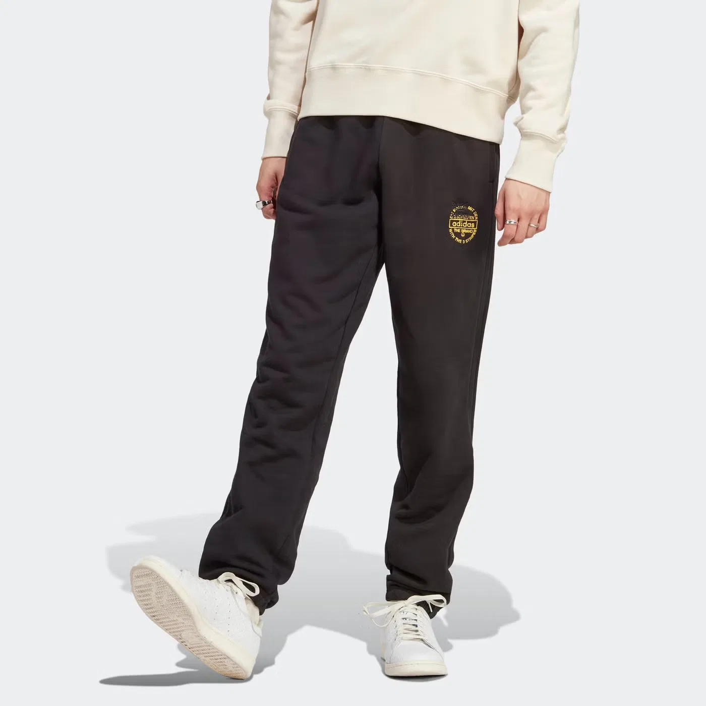 Штаны с графическим принтом Originals New Age Graphics Moletom Adidas, черный — фото 2