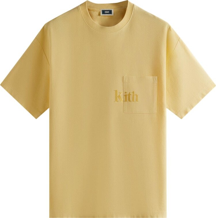 

Футболка Kith Quinn Tee 'Ray', желтый