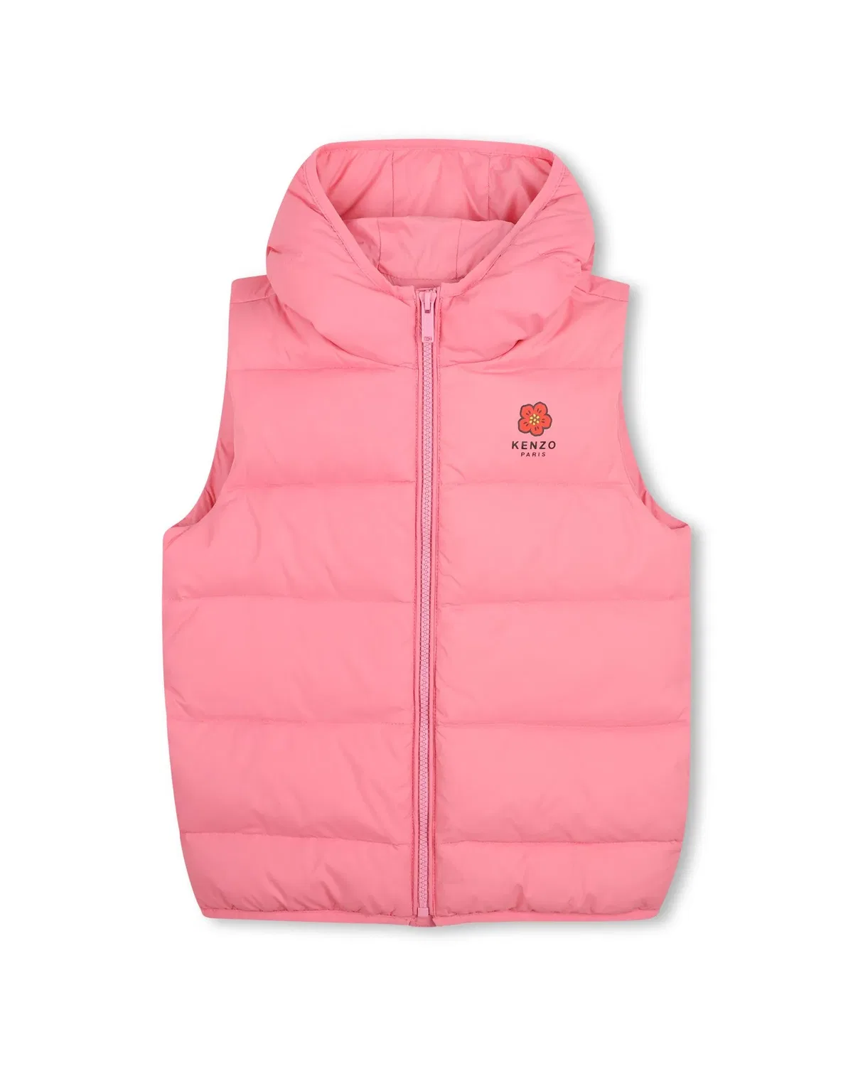 Детский пуховик для мальчиков с принтом Kenzo Kids, Rosa