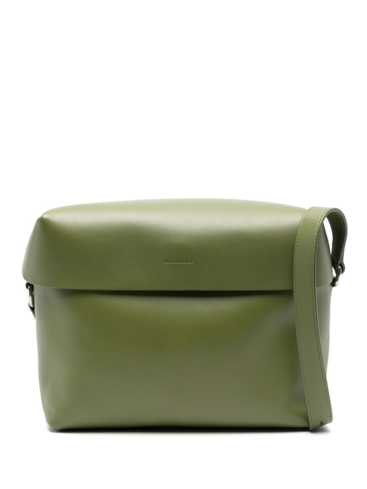 

Jil Sander сумка через плечо Lid, зеленый
