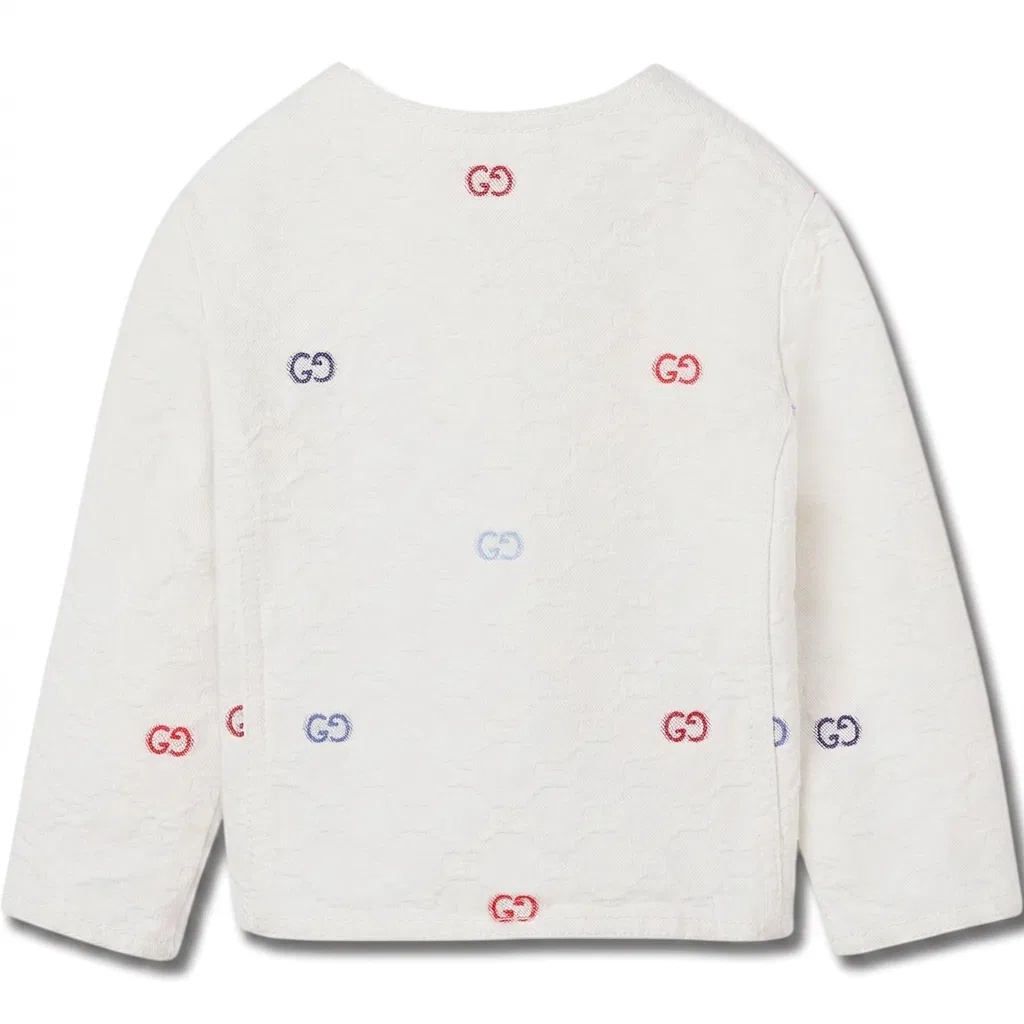 Детская куртка для мальчиков с длинным рукавом Baby Jackets Moderate GUCCI — фото 3