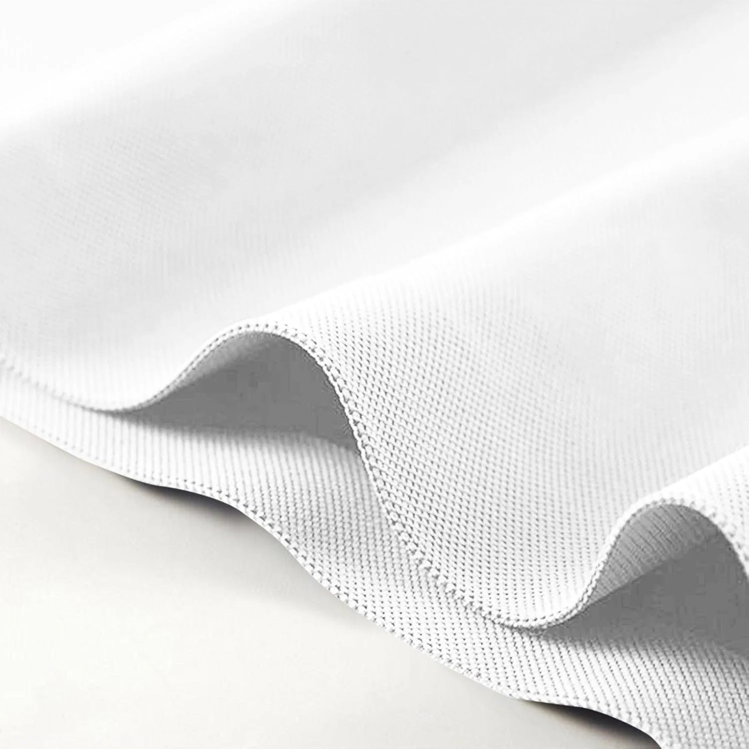 Мужская спортивная футболка поло с быстросохнущей тканью, 2-White — фото 4