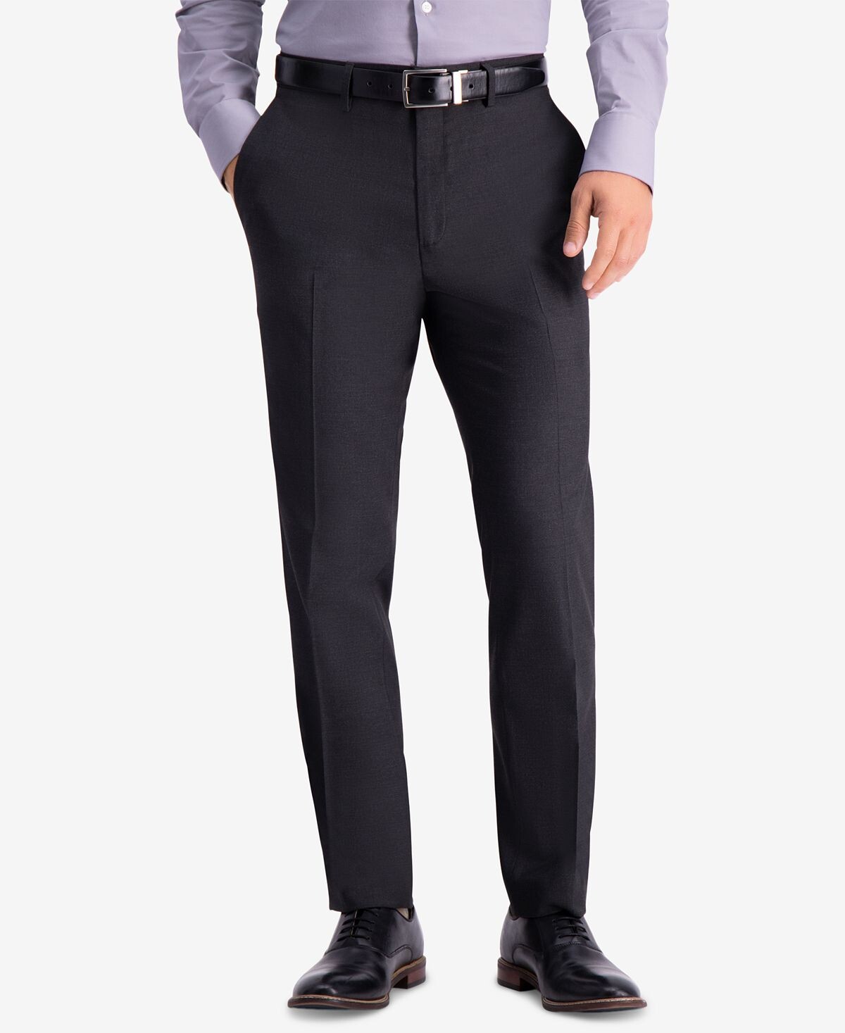 

Мужские классические брюки slim-fit из эластичной текстурированной ткани премиум-класса Kenneth Cole Reaction, мульти