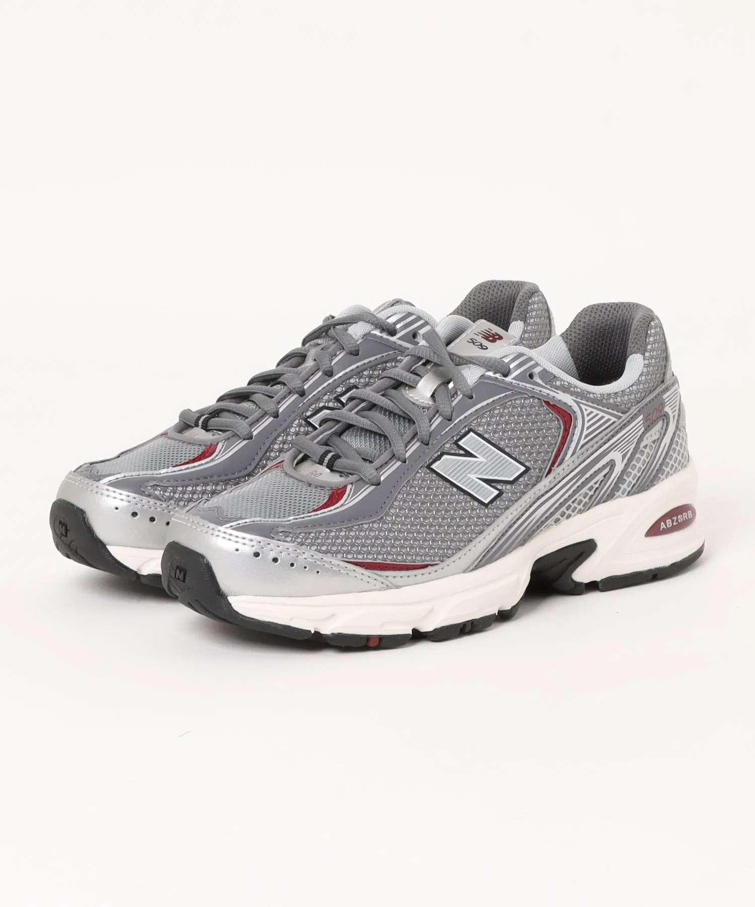 Унисекс кроссовки New Balance U509 серебряные