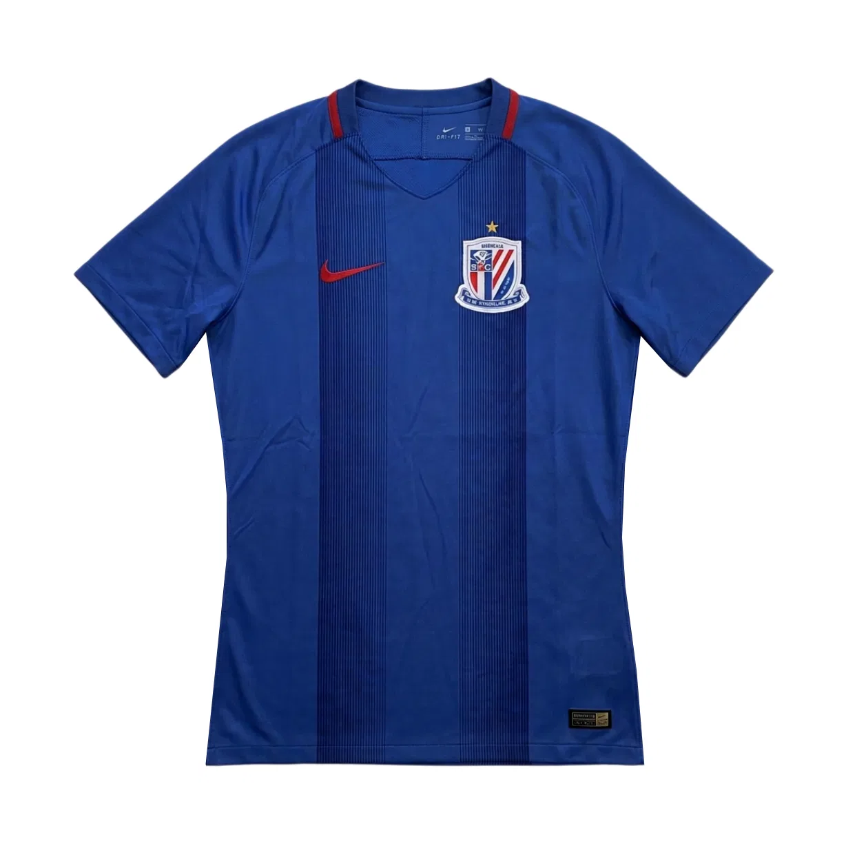 Детская футболка для футбола с V-образным вырезом Blue Nike