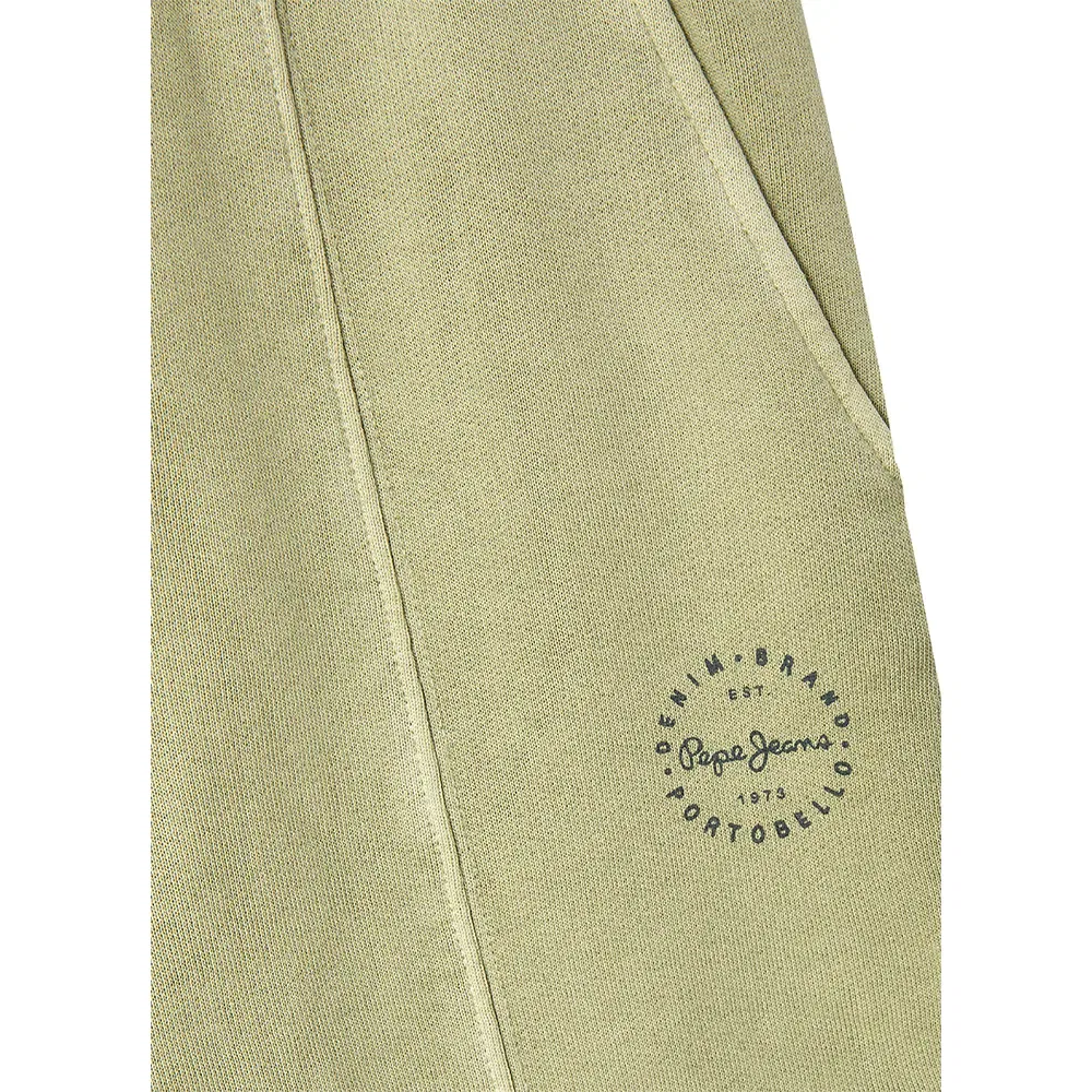 Детские шорты для мальчиков из футера William Pepe jeans, Green — фото 3