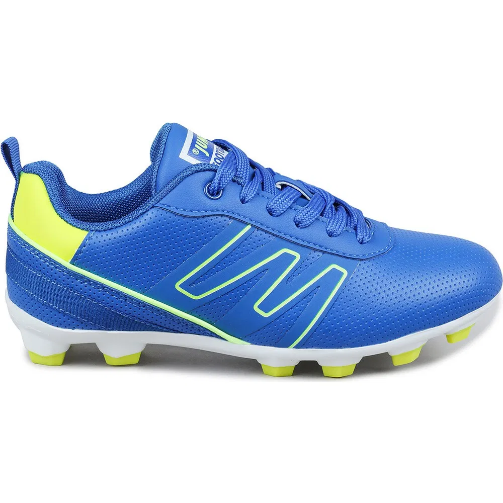 Детские футбольные бутсы для мальчиков на искусственном покрытии, Blue Neon Green Jump