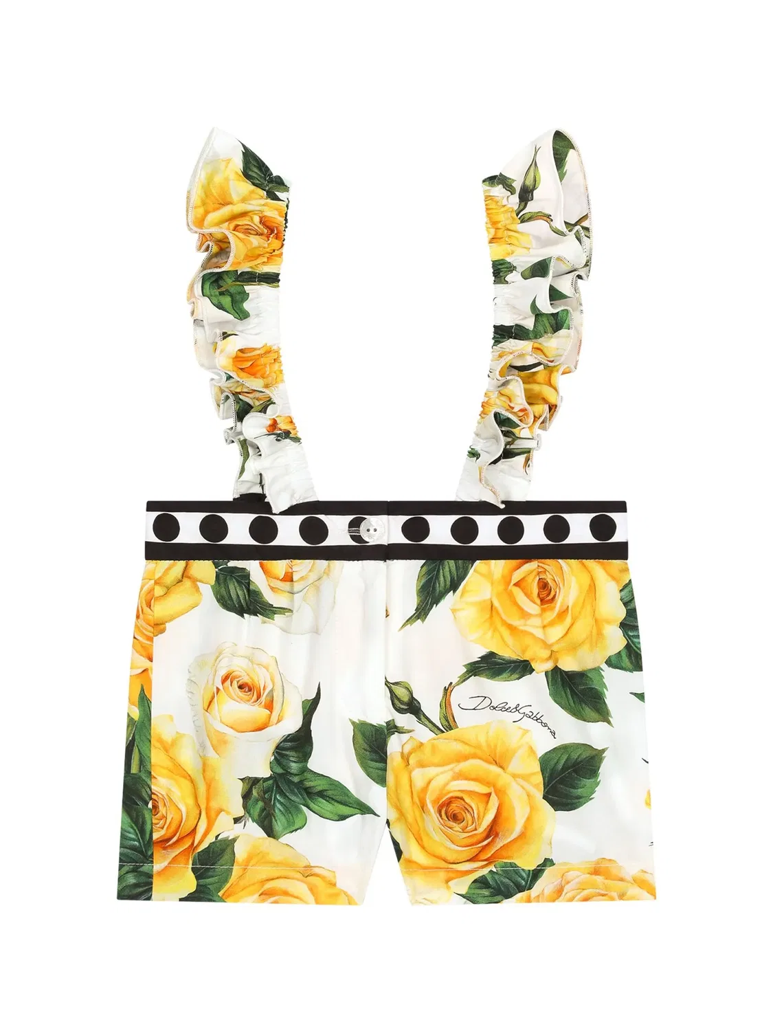 Dolce & Gabbana Шортики с розовым принтом