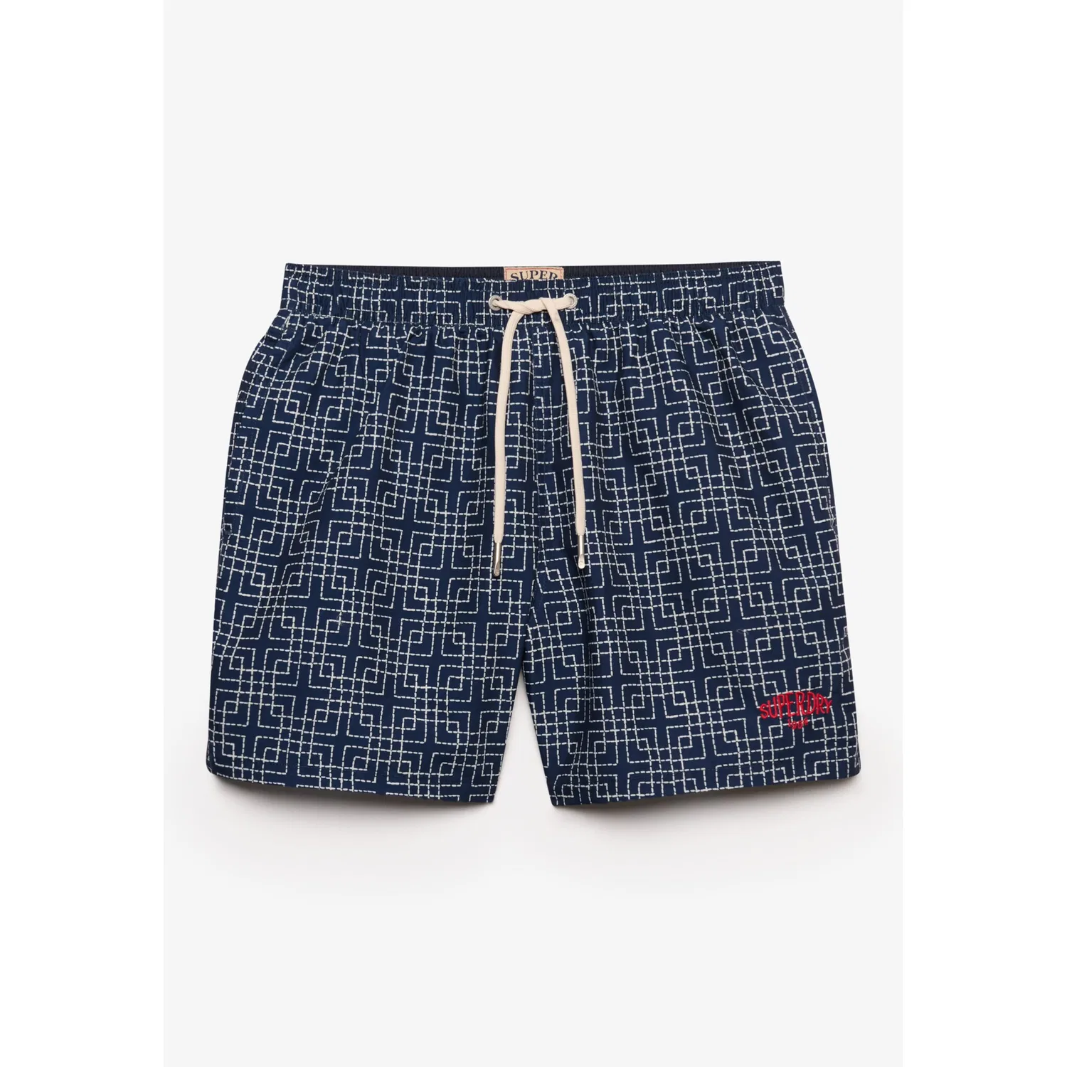 Мужские плавки с принтом Superdry, Sashiko Atlantic Navy — фото 2