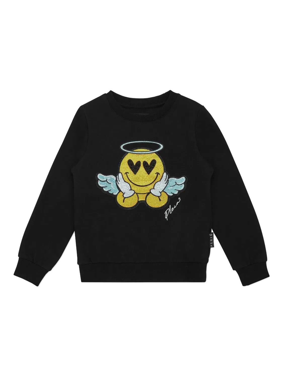 Толстовка LS Smile от Philipp Plein, черный