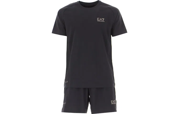 Мужской спортивный комплект EMPORIO ARMANI, Black
