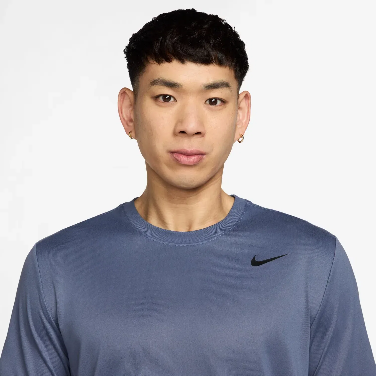 Мужская футболка с технологией Dri-FIT Nike, Azul — фото 3
