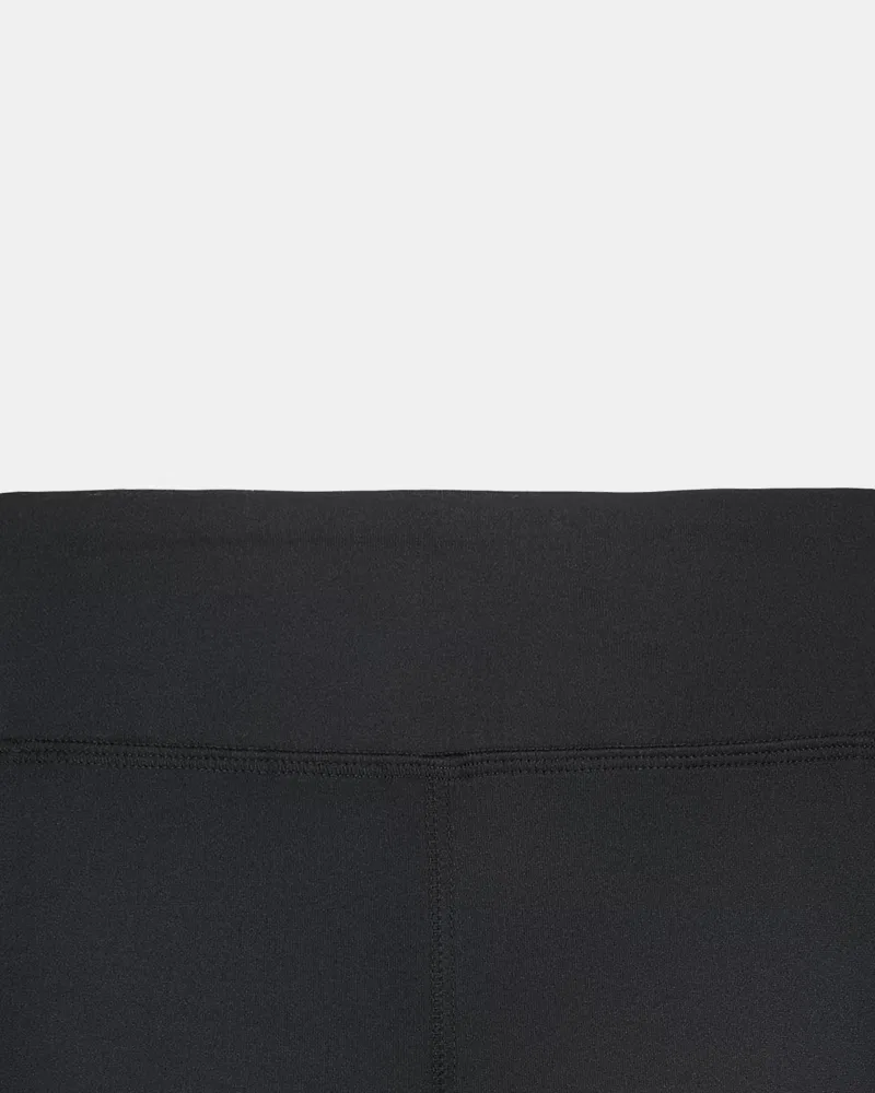 Леггинсы-карго детские с карманами и внутренним швом 63,5 см UA Heavy Twist UnderArmour, Black/Steel — фото 2