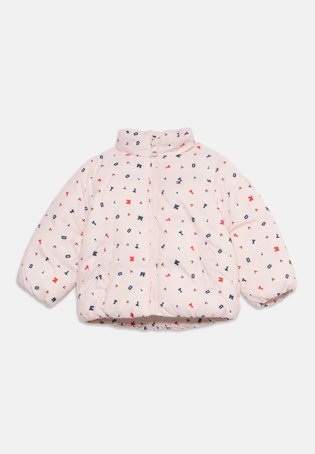 Складной пуховик унисекс - зимняя куртка Tommy Hilfiger, Whimsy Pink