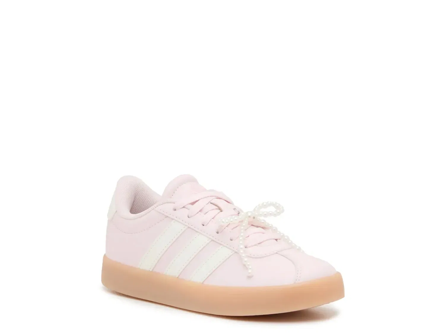 Кроссовки VL Court 3.0 для девочек, adidas, светло-розовый