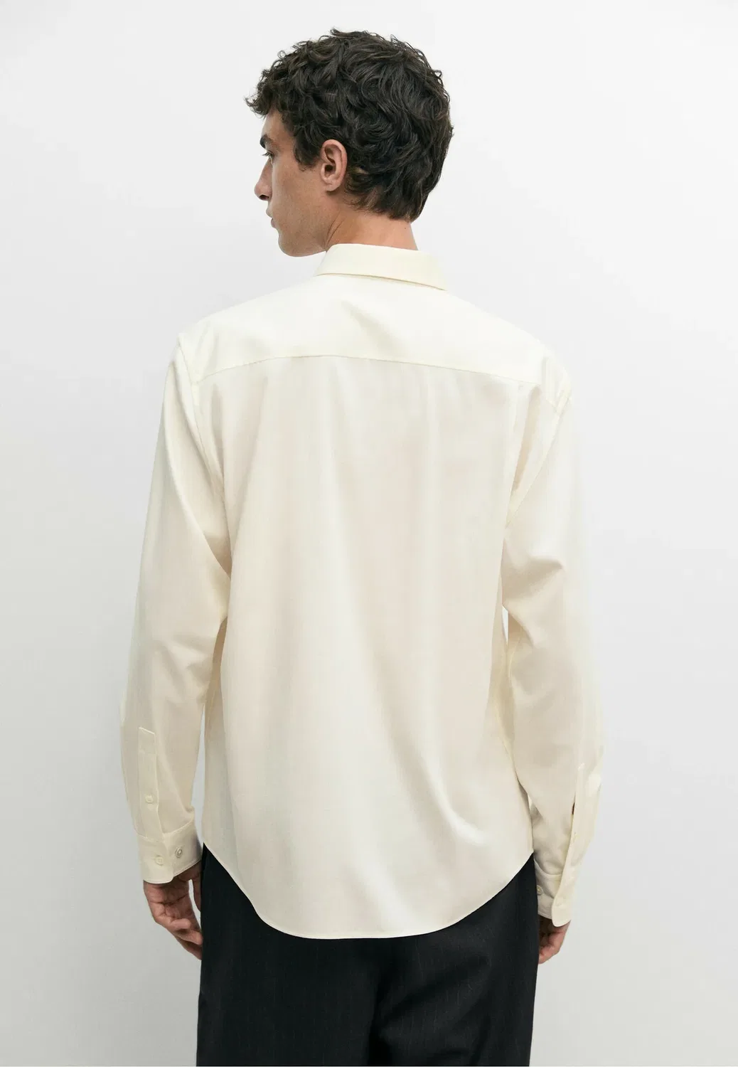 Рубашка Massimo Dutti, Sand — фото 3