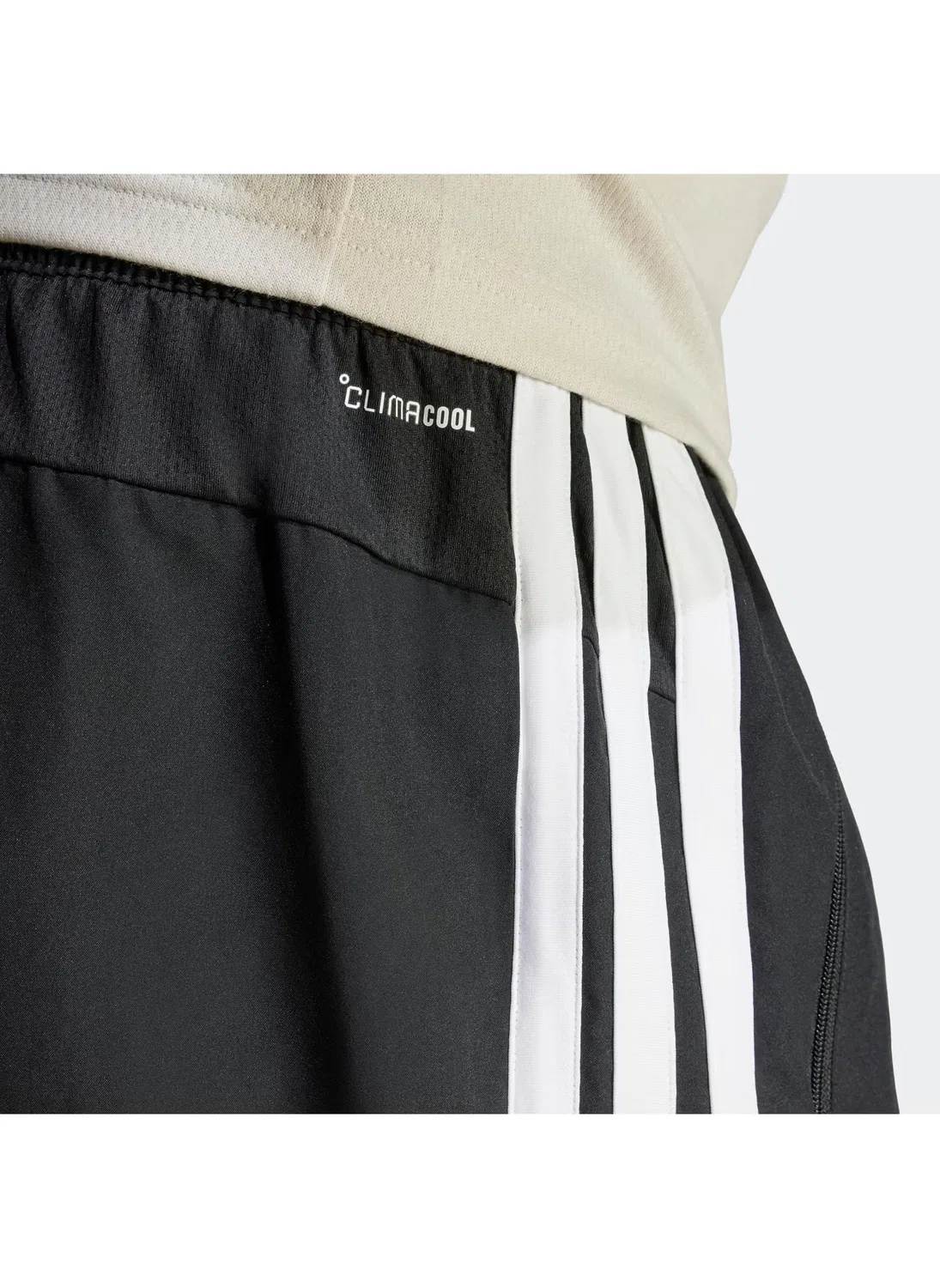 Шорты тренировочные с логотипом Workout Essentials 3-Stripes Adidas, черный — фото 3
