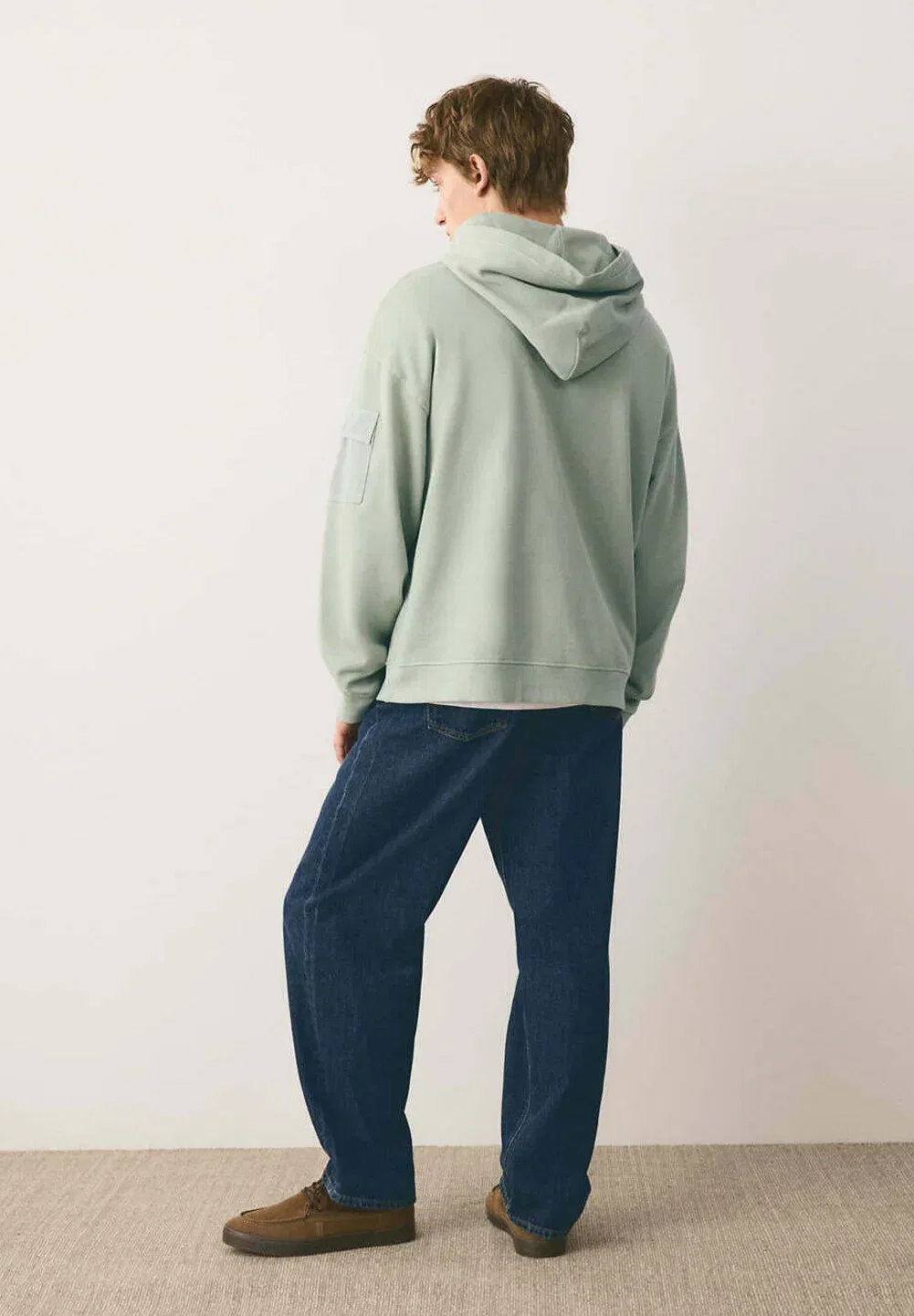 Подростковая толстовка Mango Kids, Mint — фото 4