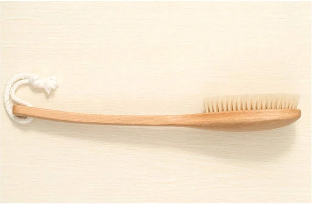 Щетка для тела Bath Brush, дерево + люфа + щетина кабана, WYRKYP — фото 3