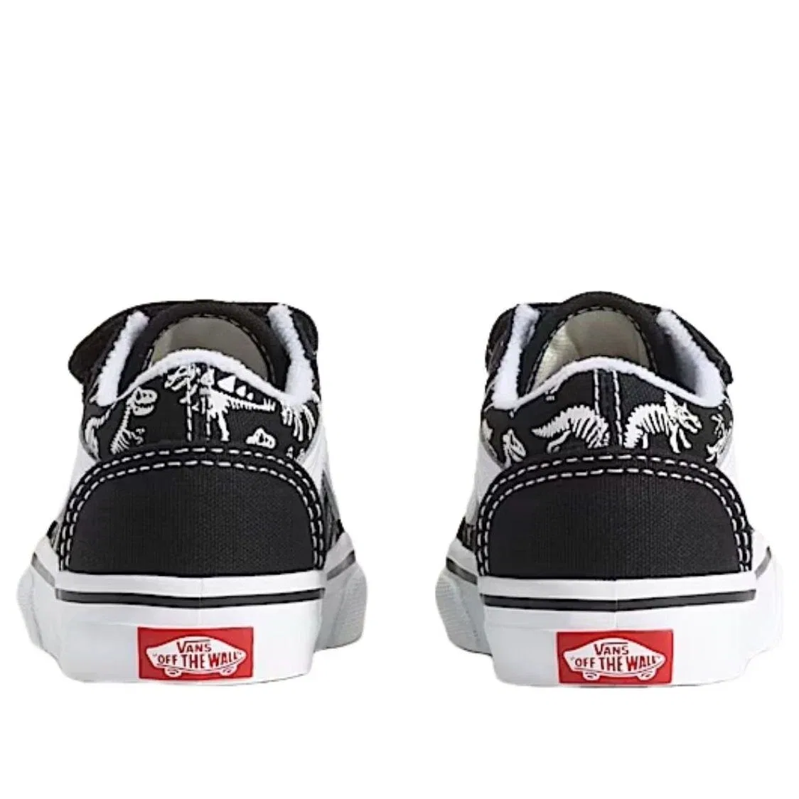 Детские кеды с принтом модель Old Skool Vans, черный — фото 4