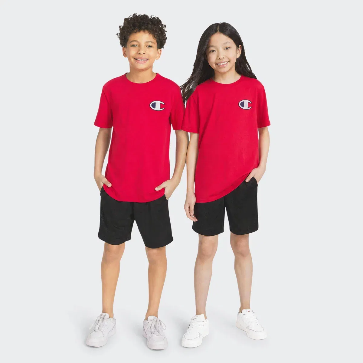 Детская футболка с коротким рукавом Champion Red