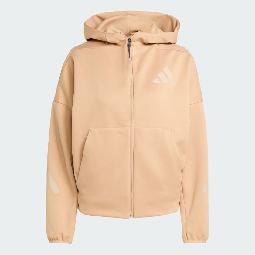 

Толстовка Adidas Z.N.E. Full-Zip, бежевый