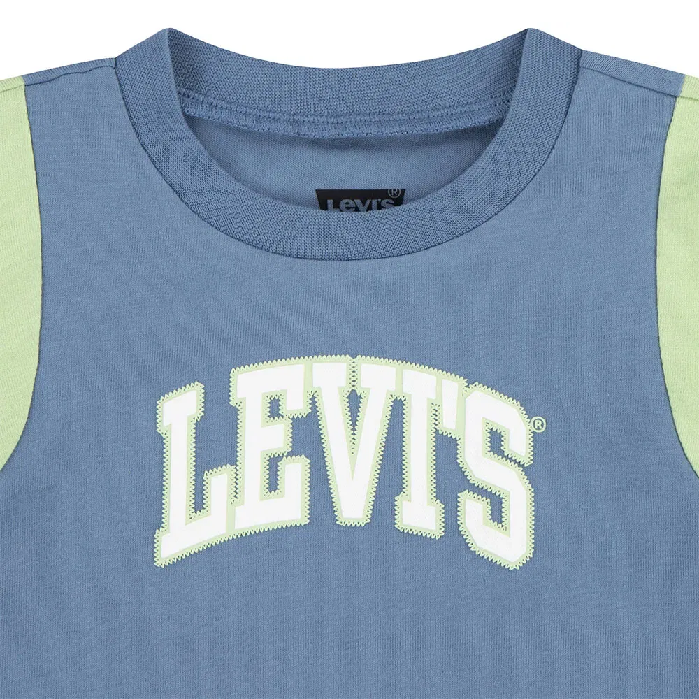 Детская футболка с принтом Prep Sport Levi's, Blue — фото 3