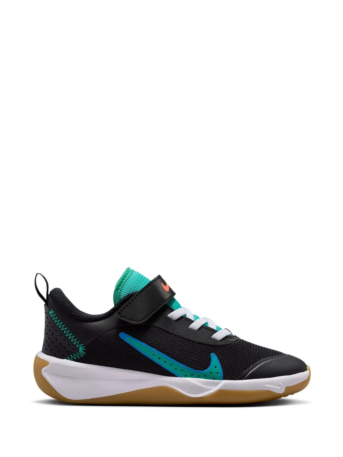 Кроссовки Nike Omni MultiCourt, черно-зеленые