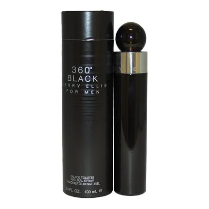Мужская туалетная вода 100 мл 360 Black Perry Ellis, Black