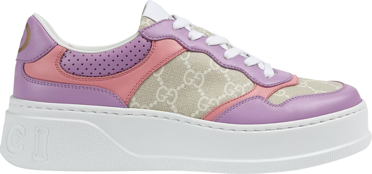 Кроссовки Gucci Wmns GG Sneaker Pastel, разноцветный - фото