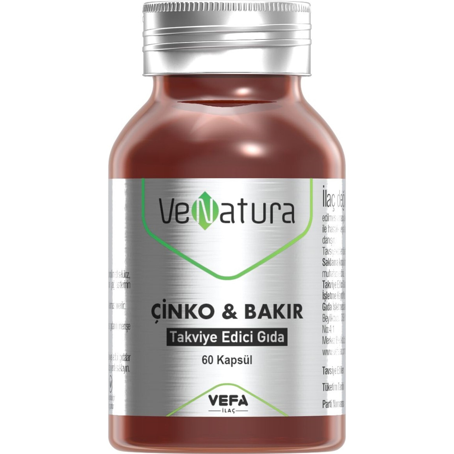

Цинк Venatura, 60 капсул